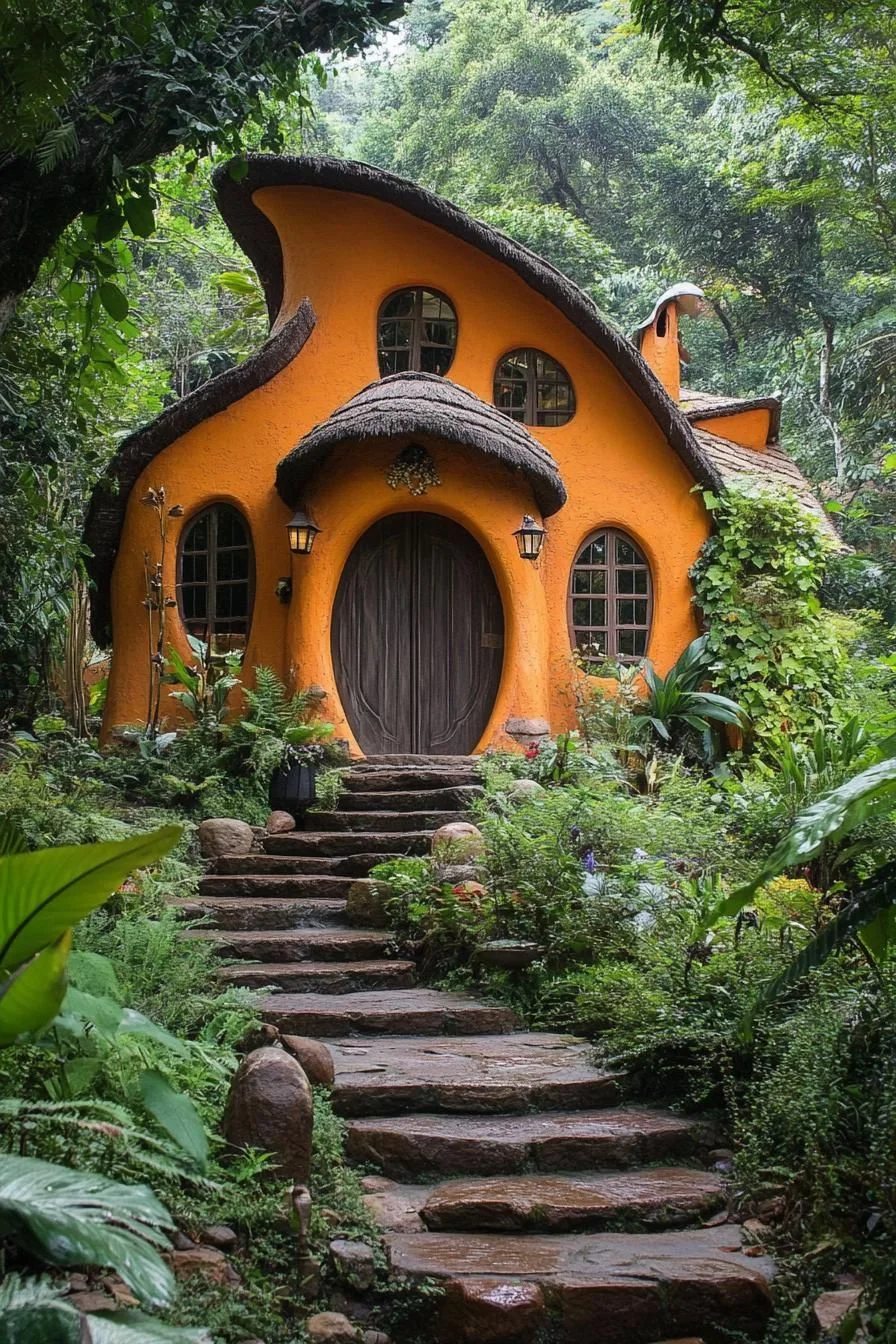 A Cottage Tucked Away in the Woods