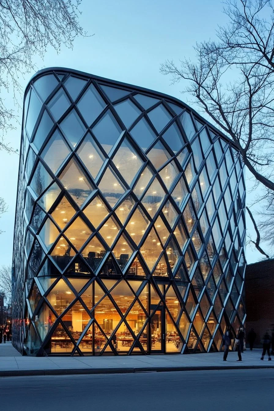 A Lattice of Diamonds and Light