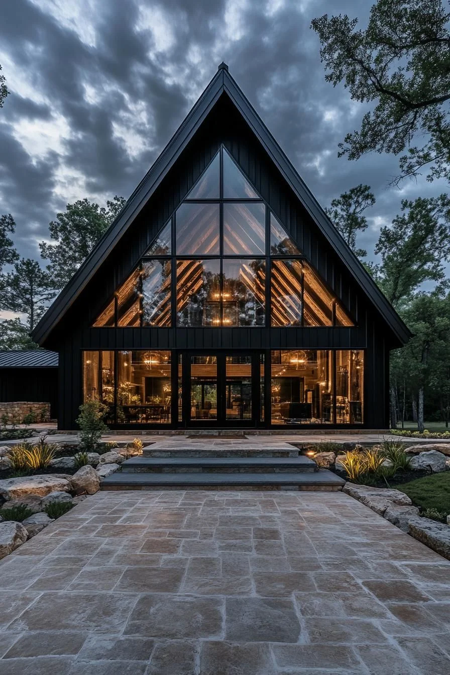 An A-Frame Barndominium With Big Views