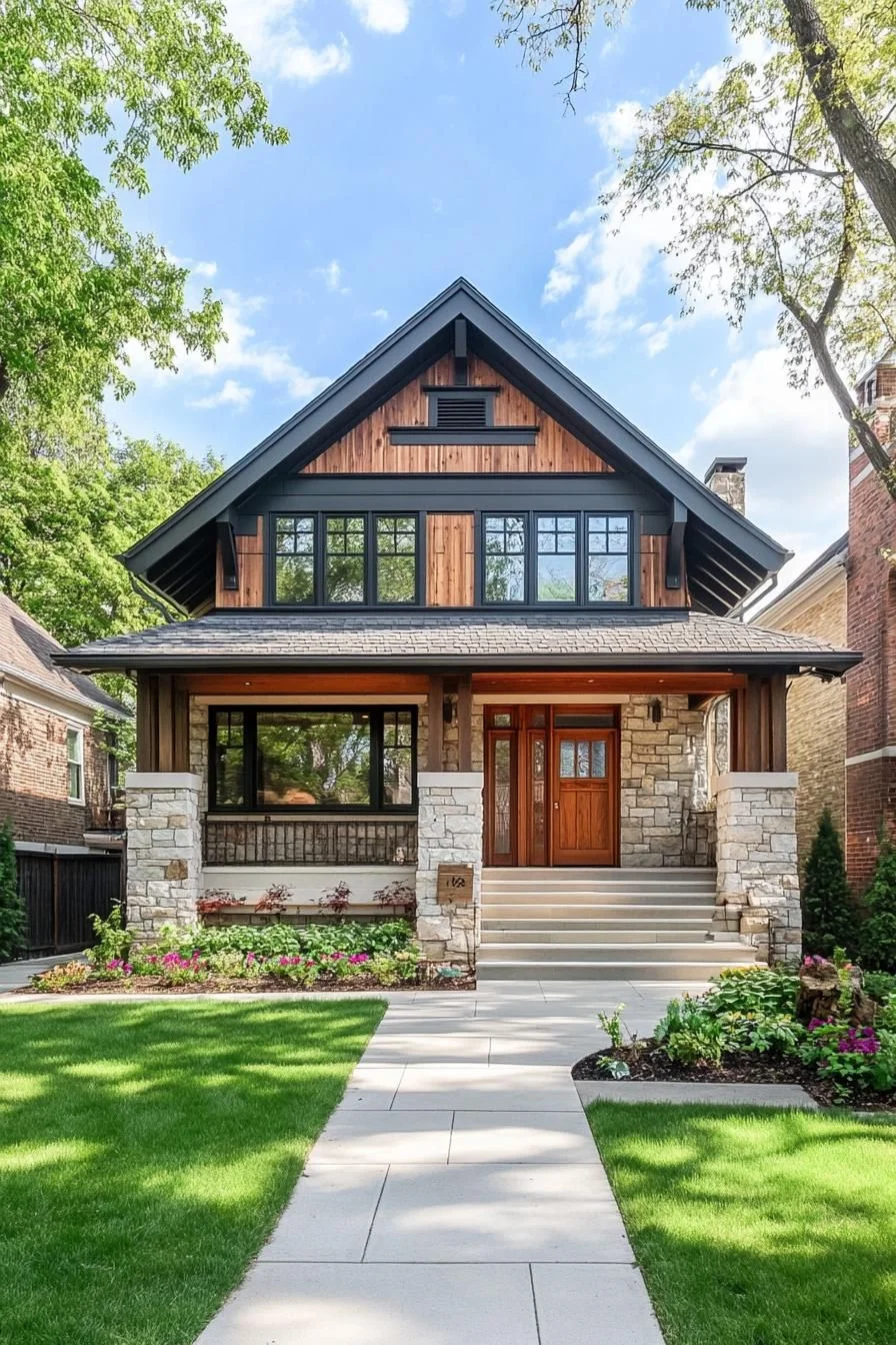A Timber-Framed Craftsman Charmer