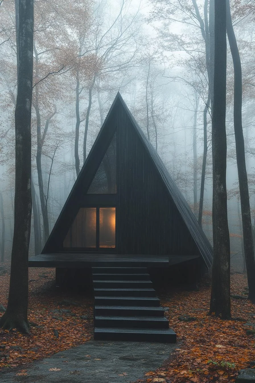 A Triangular Cabin Built for Calm
