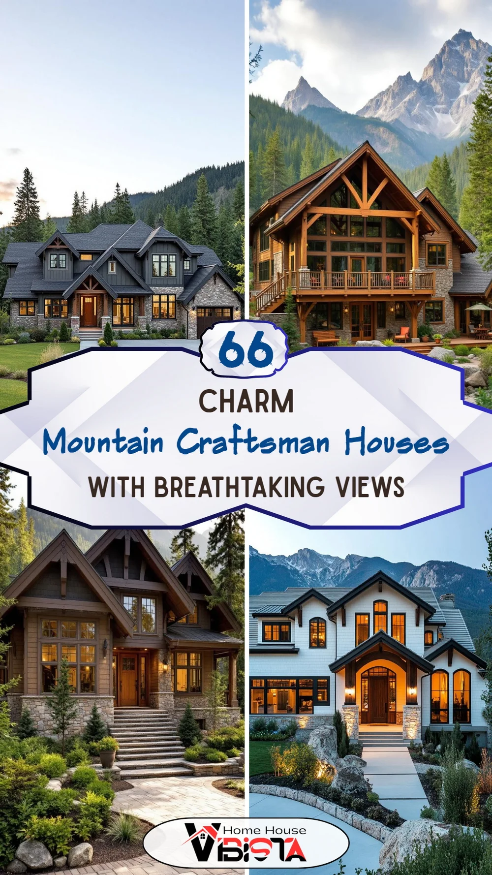 66 Mountain Craftsman Houses With Charm and Breathtaking Views