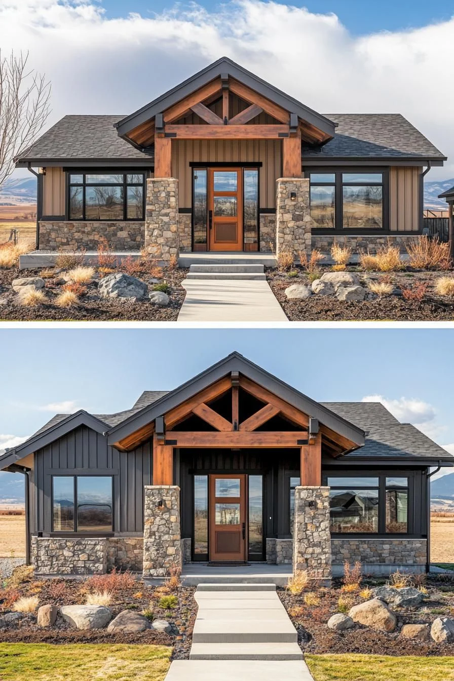 Craftsman Style With a Rustic Twist