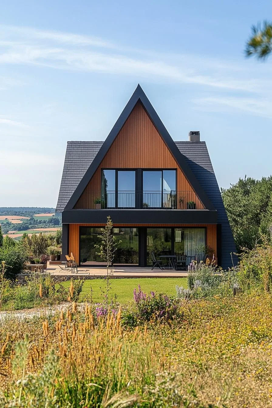 A-Frame Design With Panoramic Windows - photo 3