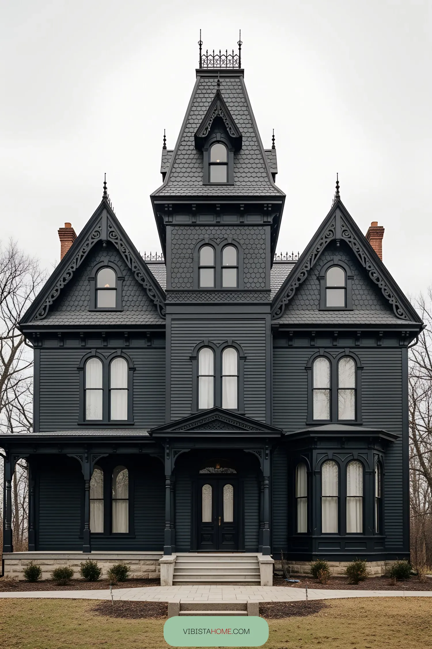 Enchanting Tower: Magical Midnight Elegance