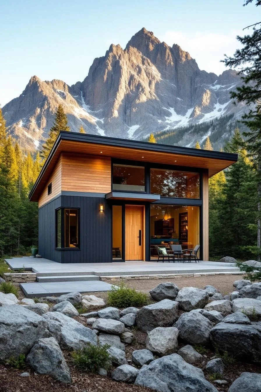 Chic Cube-Shaped Cabin Getaway