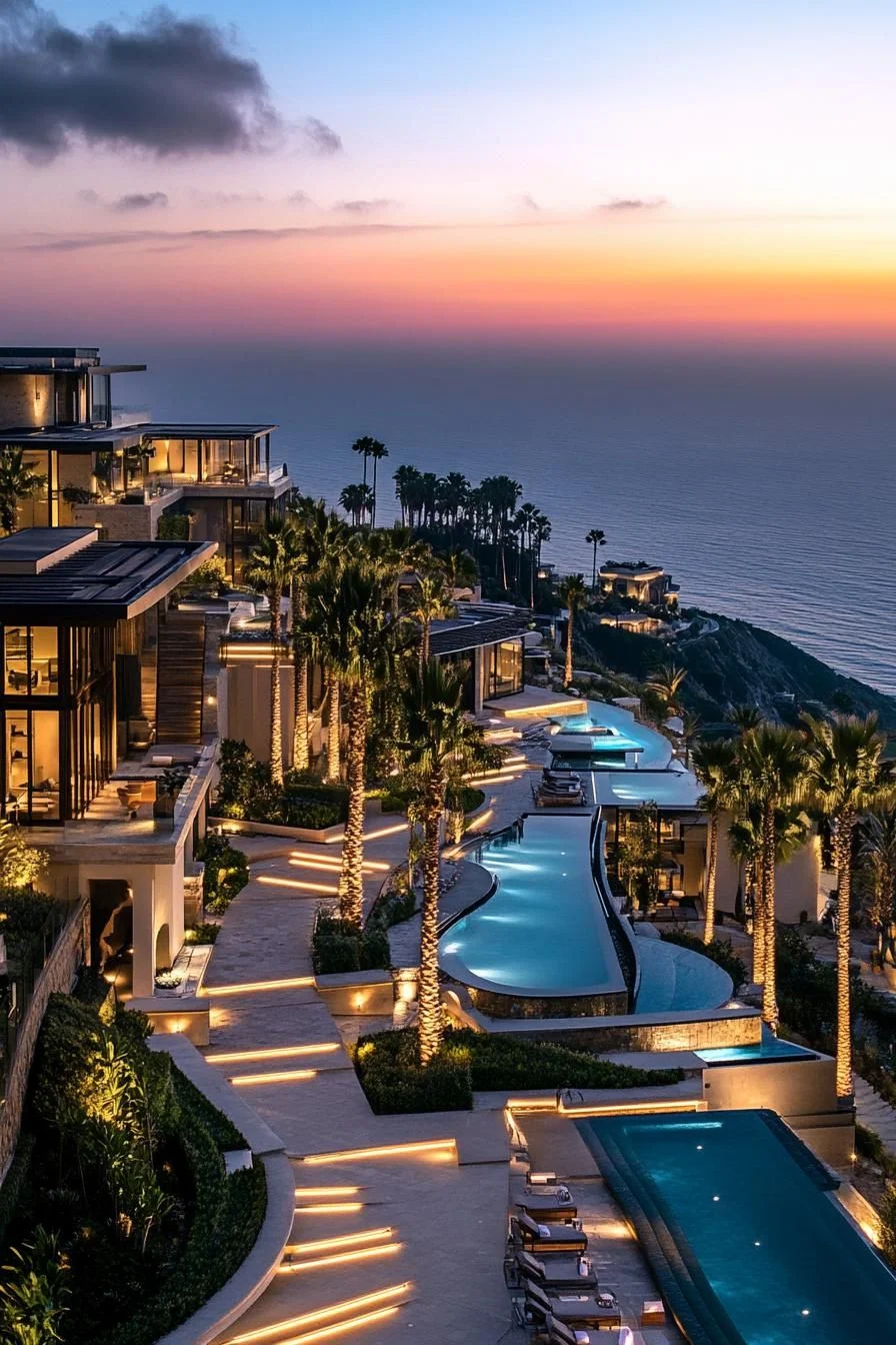 Cliffside Luxury with Infinity Pools