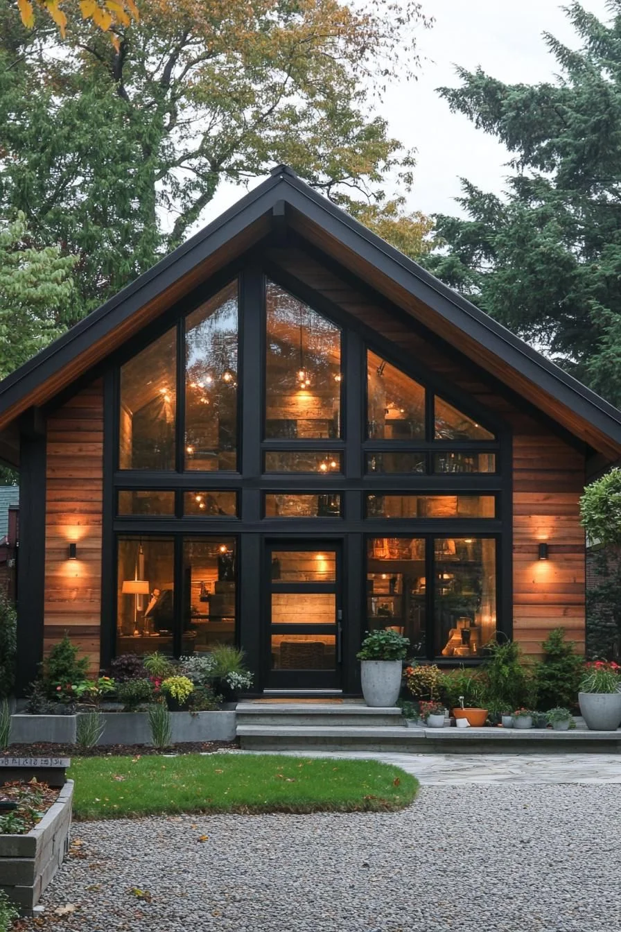 Modern Twist on a Rustic Hideout