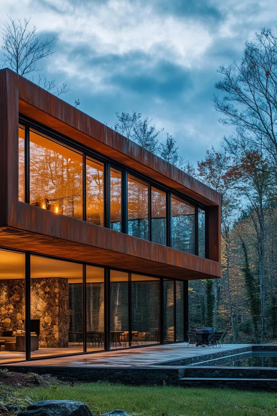 A Rust-Colored Escape in the Forest