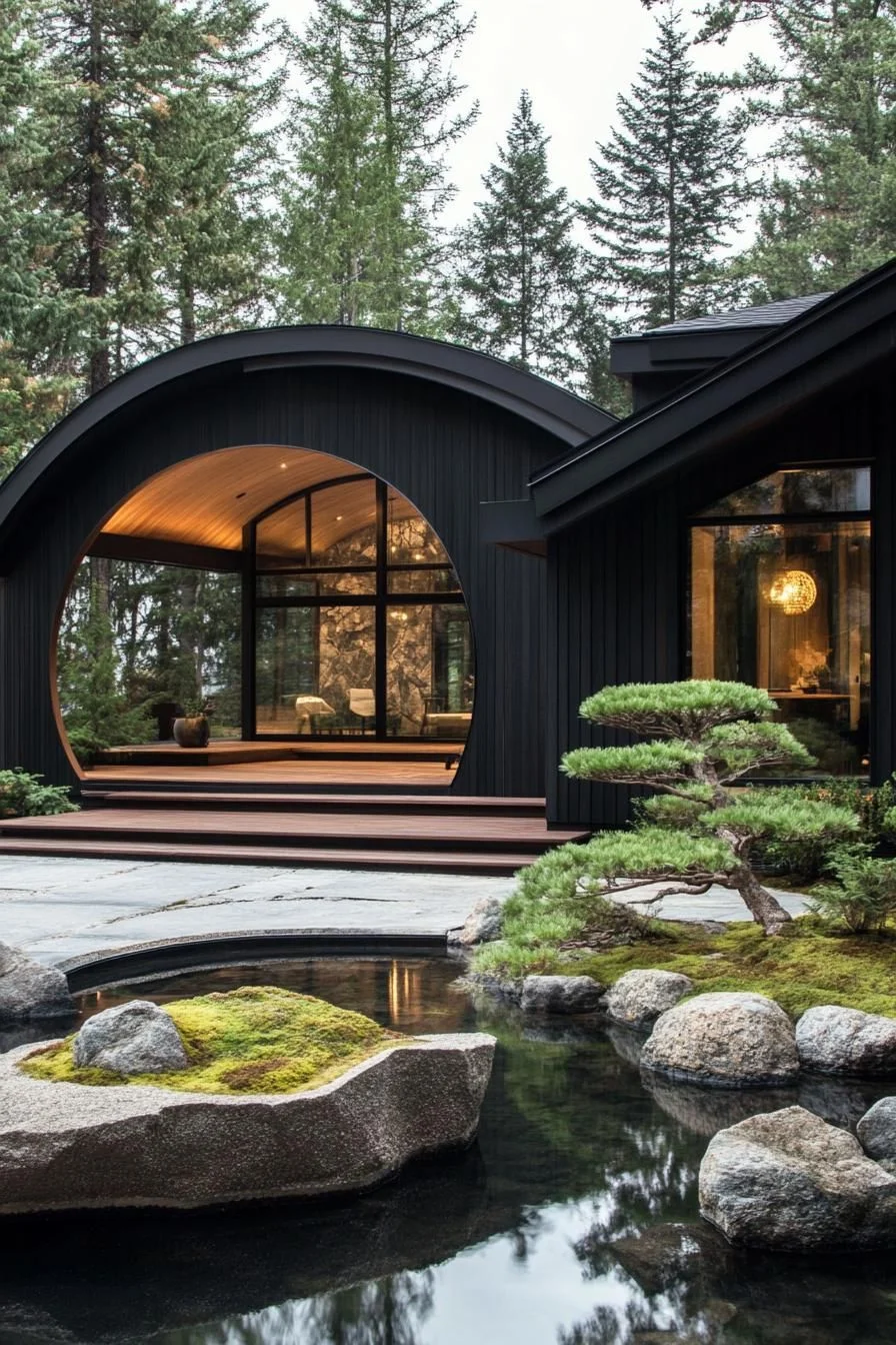 A Villa Surrounded by Lush Greenery