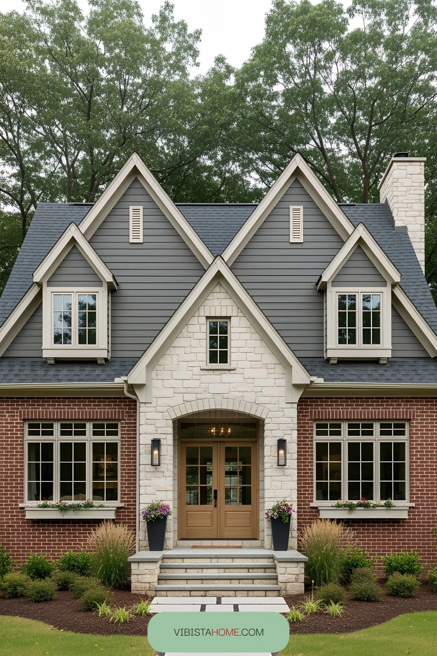 Brick and Wood Working Together