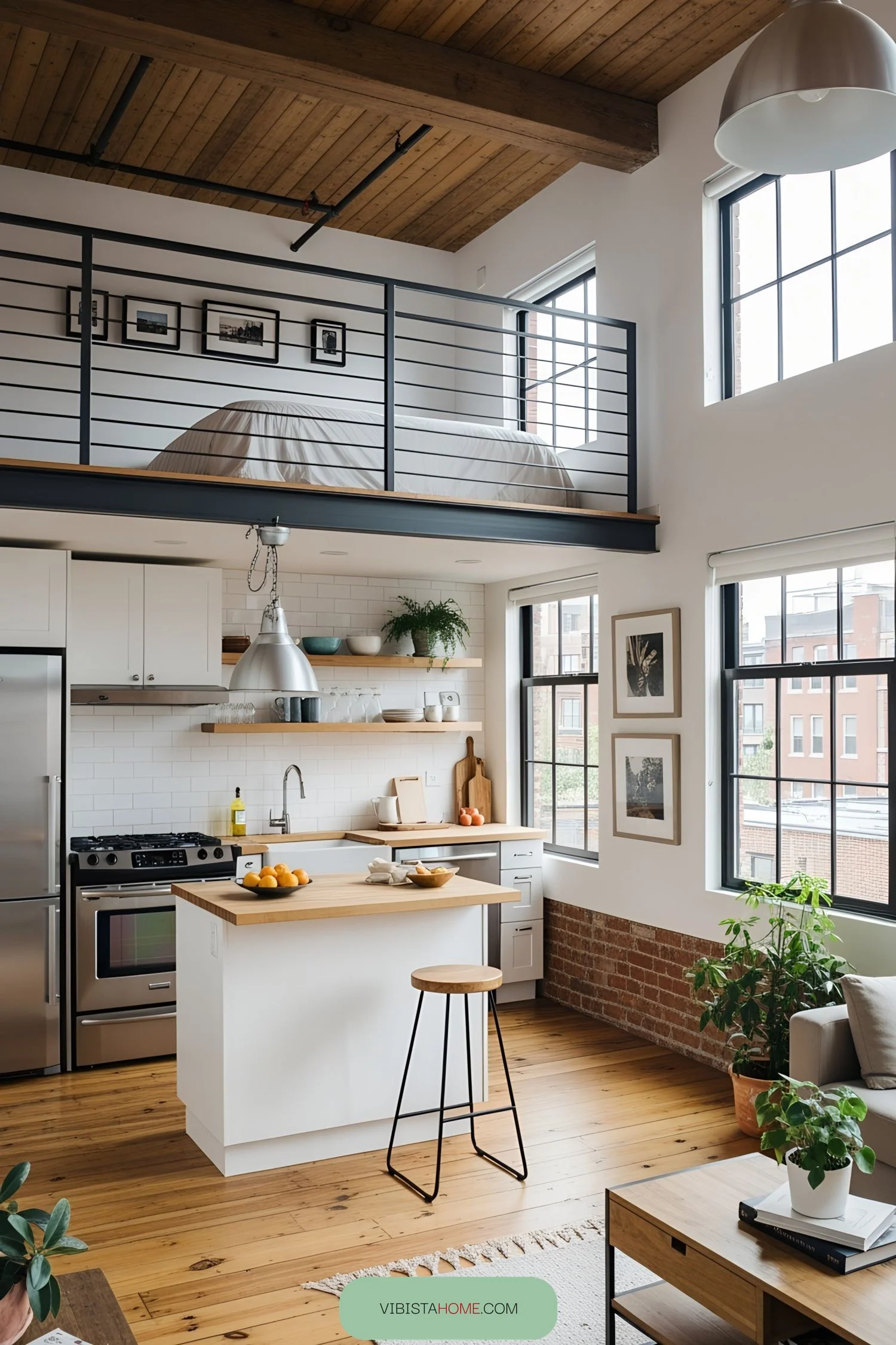 18. A Luxury Loft High Above It All