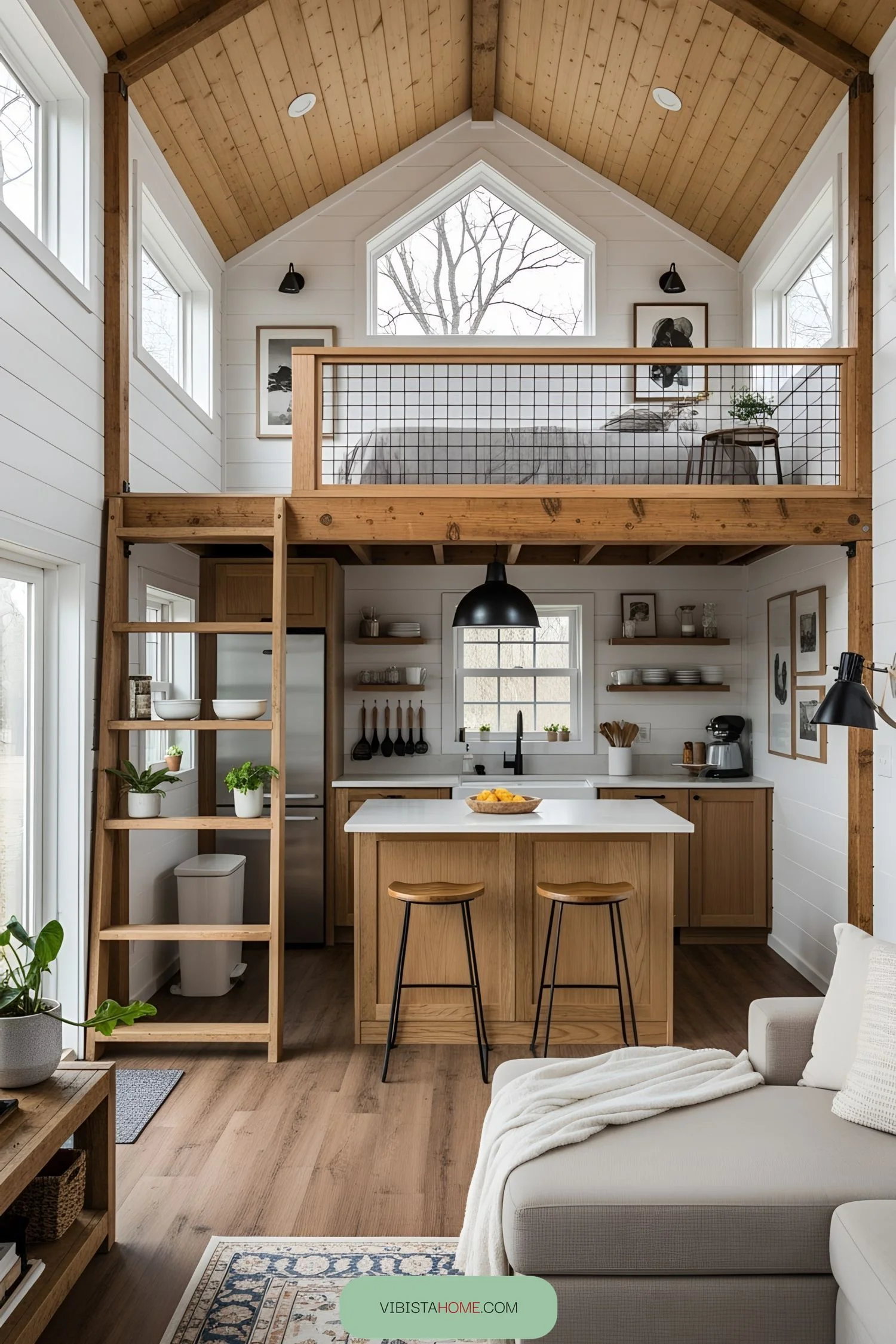 19. A Rustic Cabin Built for Romance