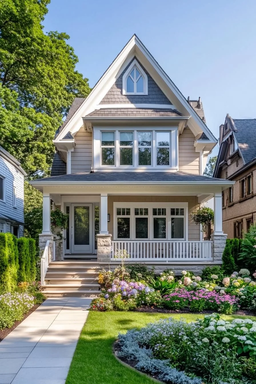 Cottage Charm With a Lush Garden