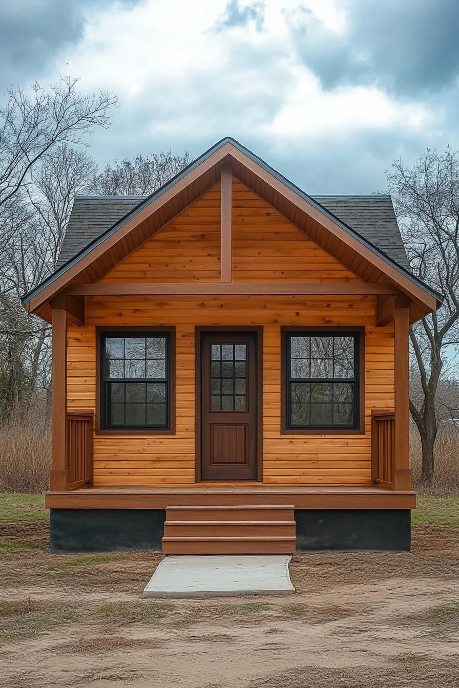 A Tiny Timber Cabin Retreat