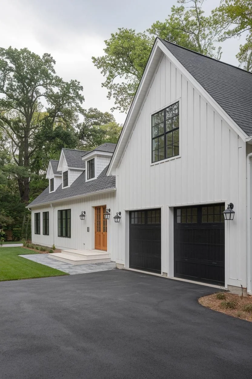 Whimsical Carriage-Style Garage House