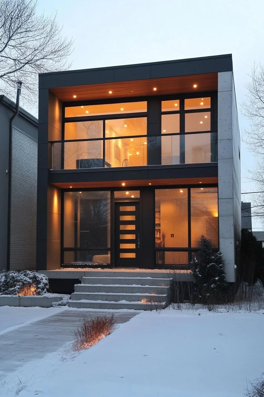 Compact Cube Design with Glowing Interiors