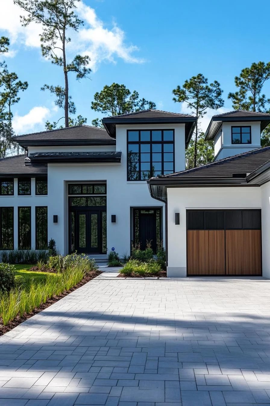 Modern Home Nestled Among Tall Pines