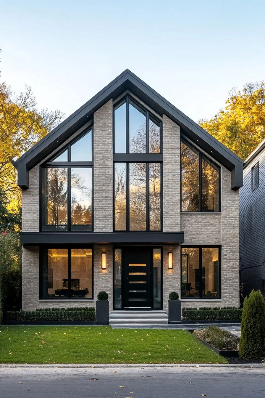 Suburban Sensation with a Glass Front