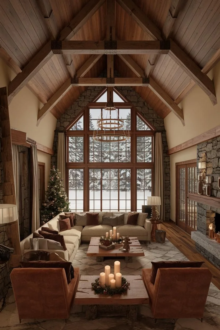 A Warm Hearth Setup for Winter Nights