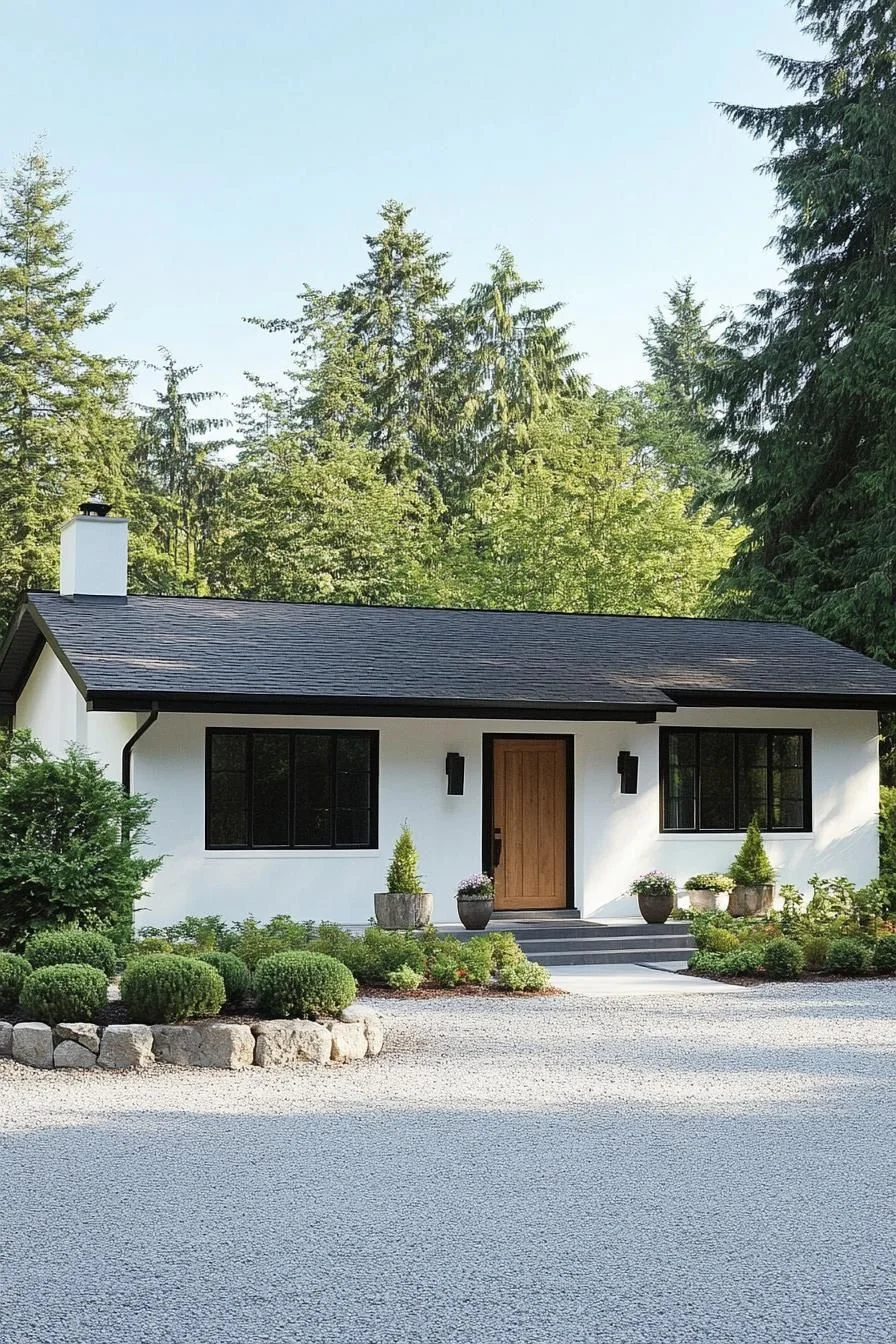 A Modest Forest-Edge Bungalow