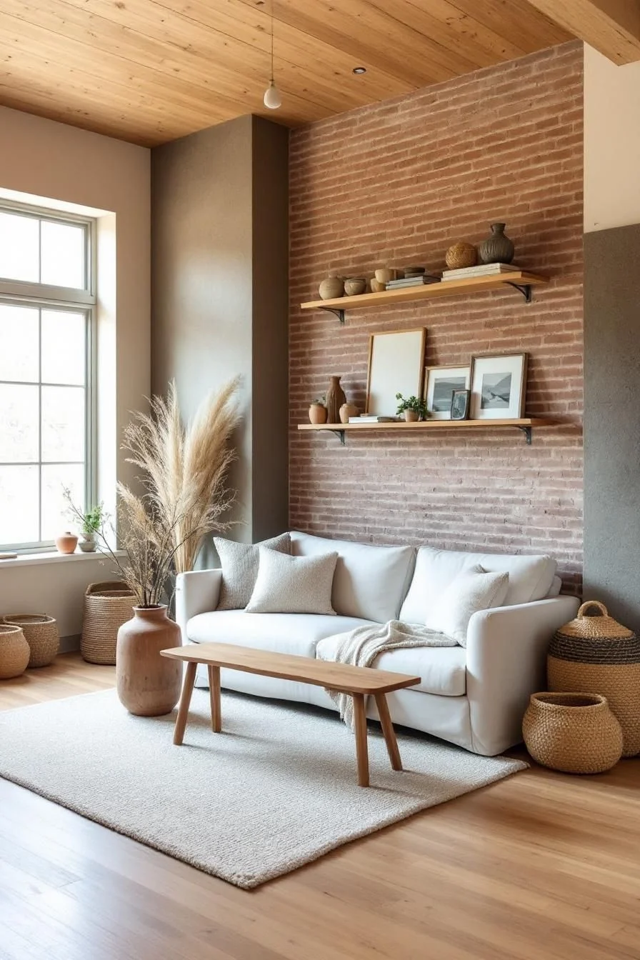 Warm, Natural Wabi Sabi Accents