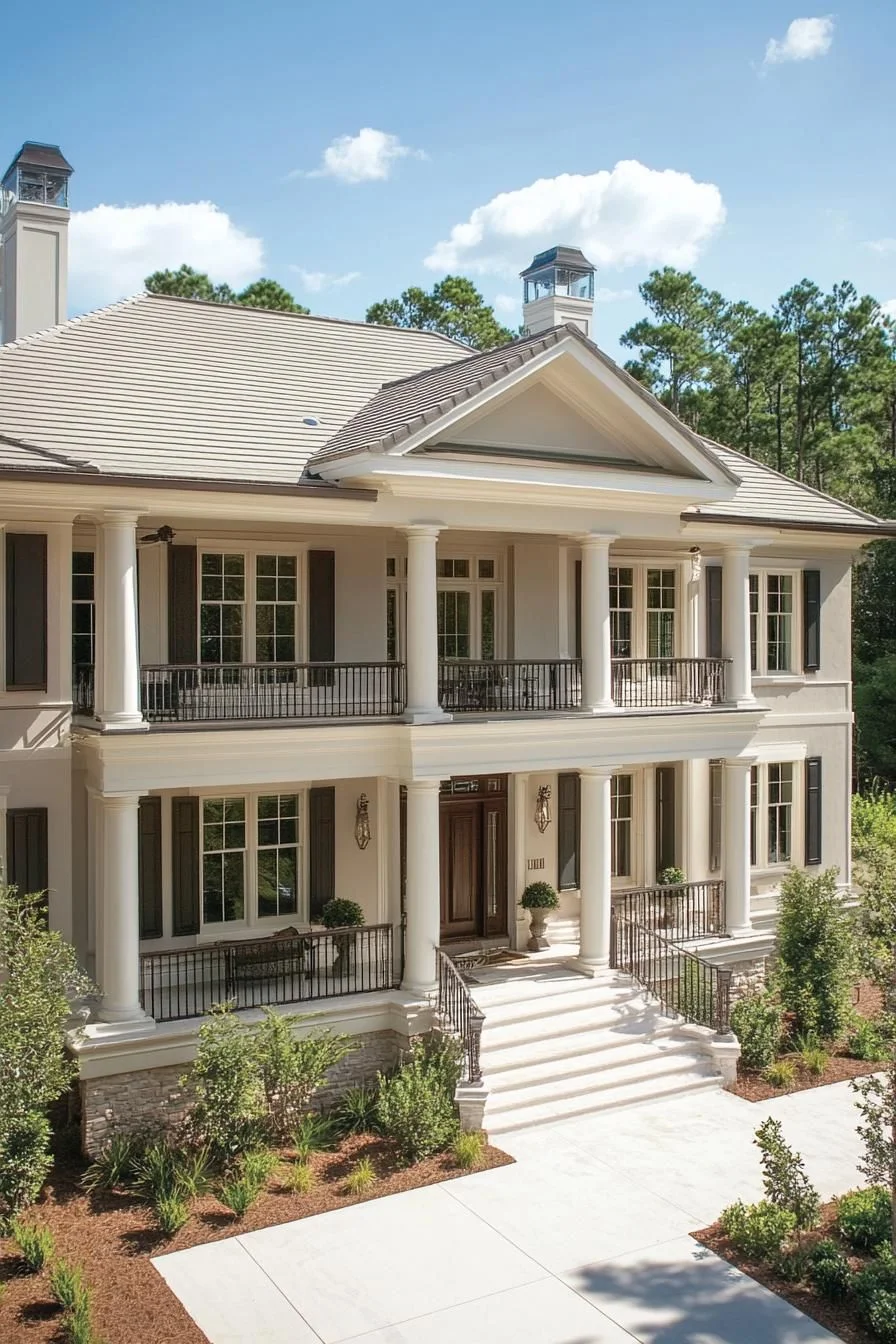 A Colonial Home With a Tropical Edge