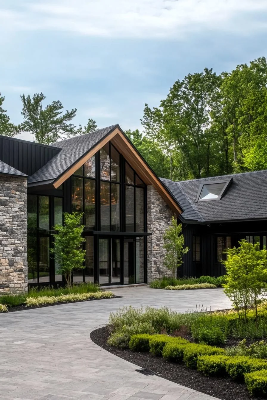 Where Stone and Glass Meet in Style