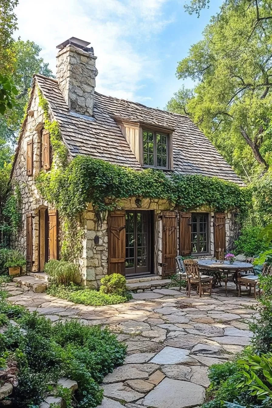 A Cozy Nook Kissed by Vines