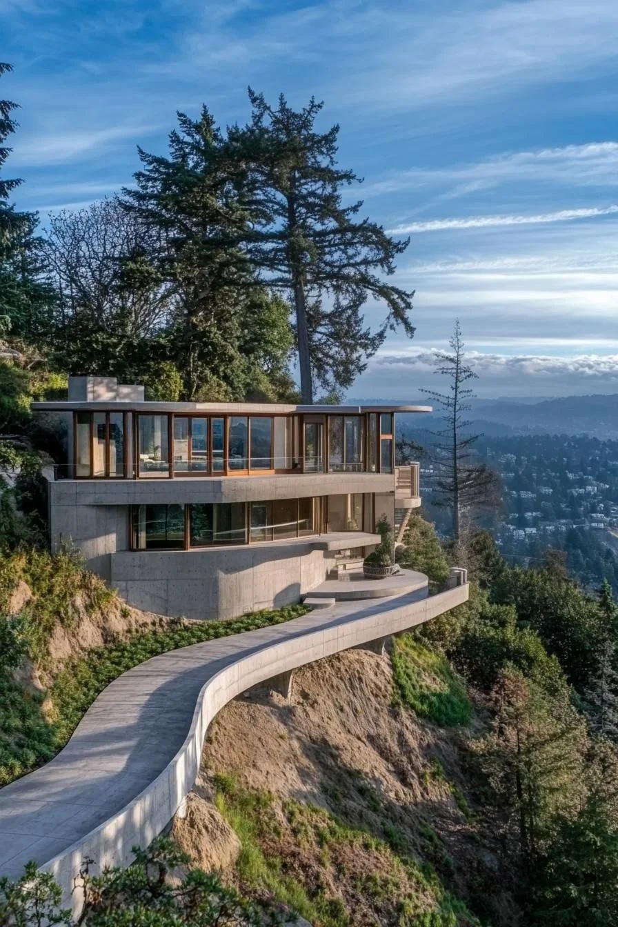 Cliff-Edge Architectural Highlight