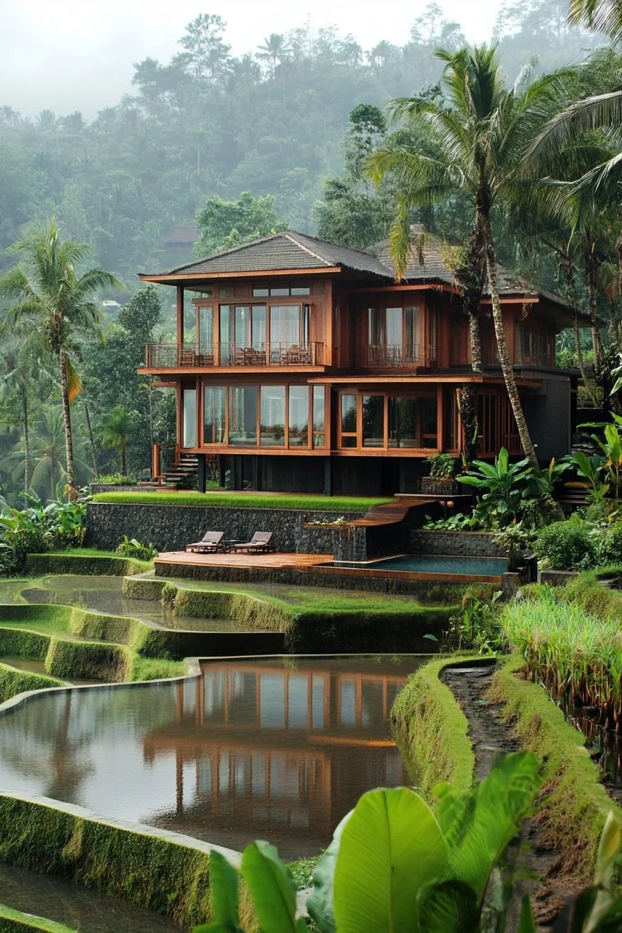 A Timber Retreat in the Tropics