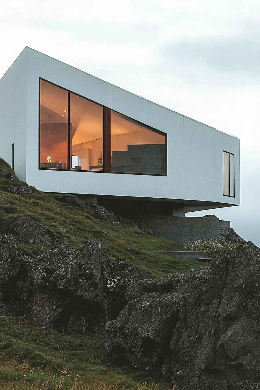 An Angular Abode Resting on the Ridge
