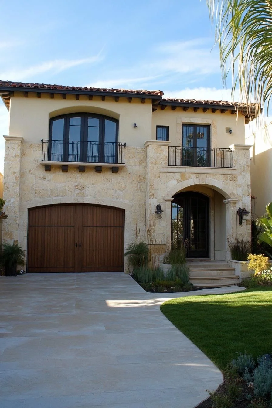 A Tuscan-Inspired Home With Modern Touches