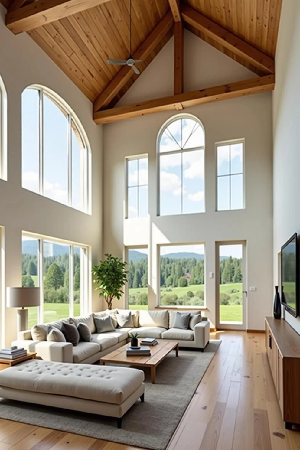 Sunlit Loft Retreat Among the Trees