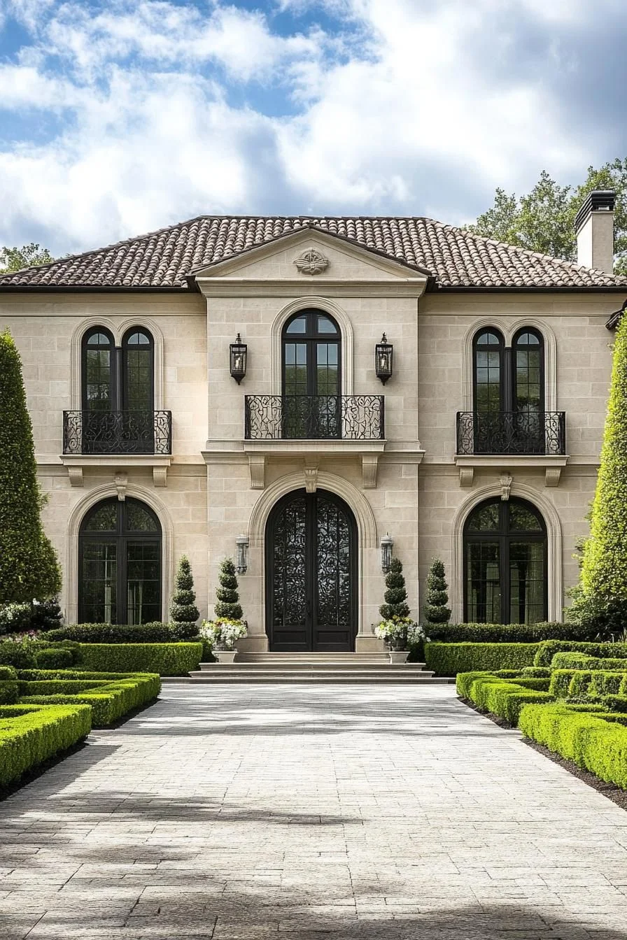 Lavish Homestead With Sculpted Gardens