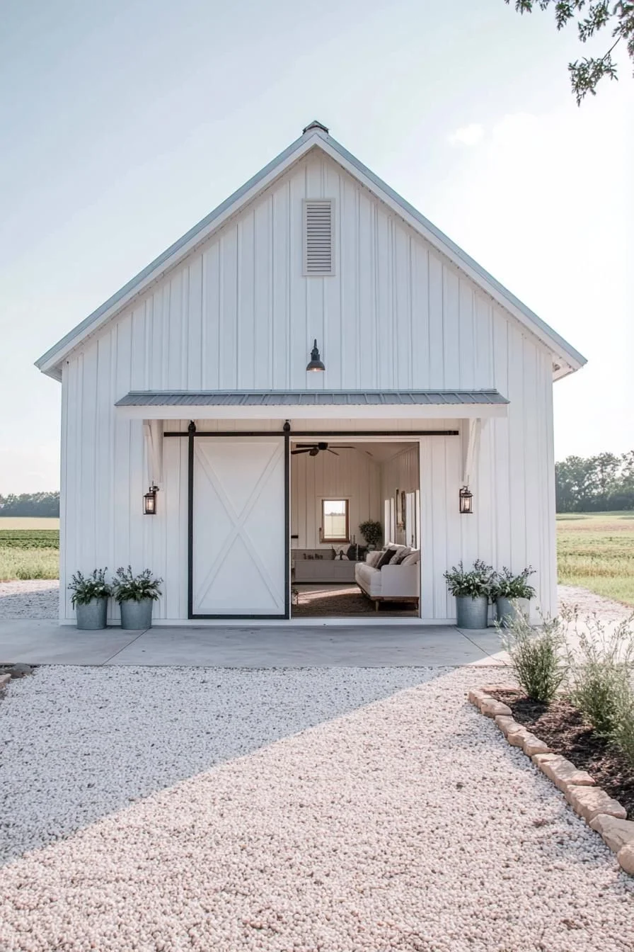 A White Barn Home Full of Character