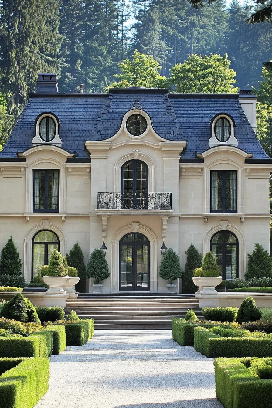 Chic Chalet Tucked in Greenery