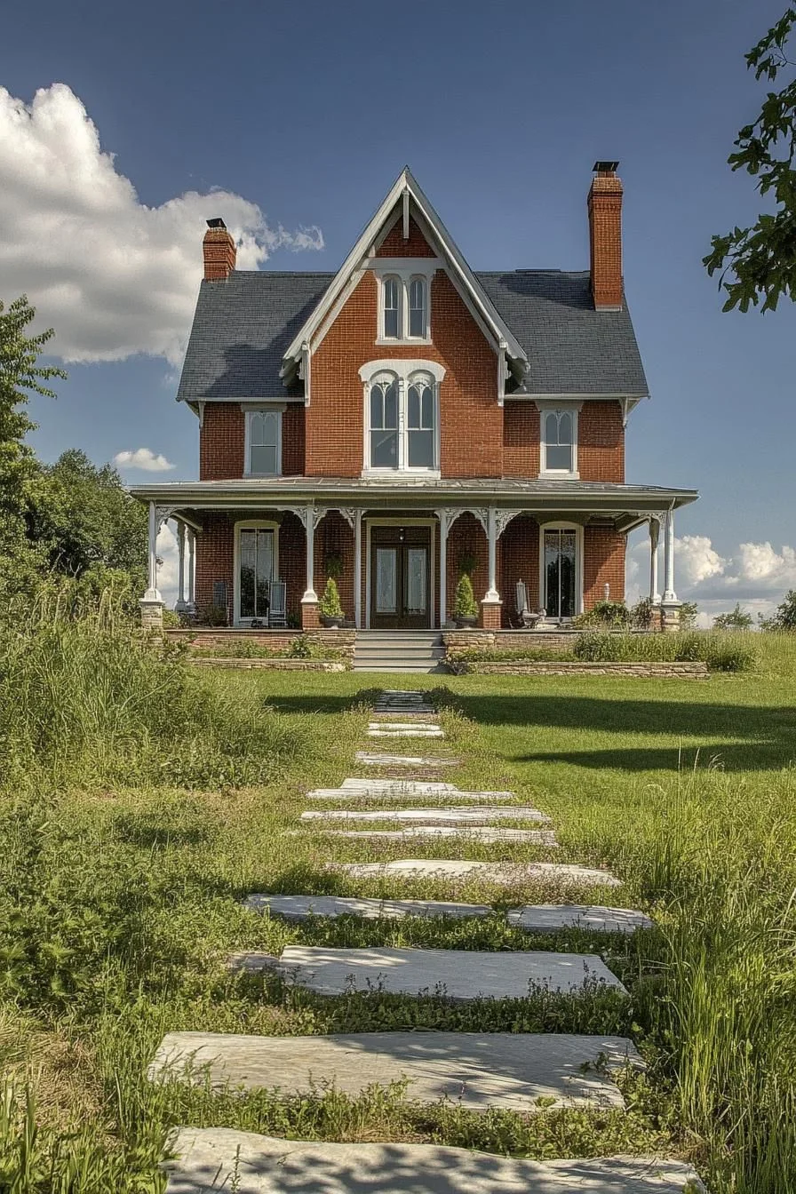 Grand Brick Gothic Architecture