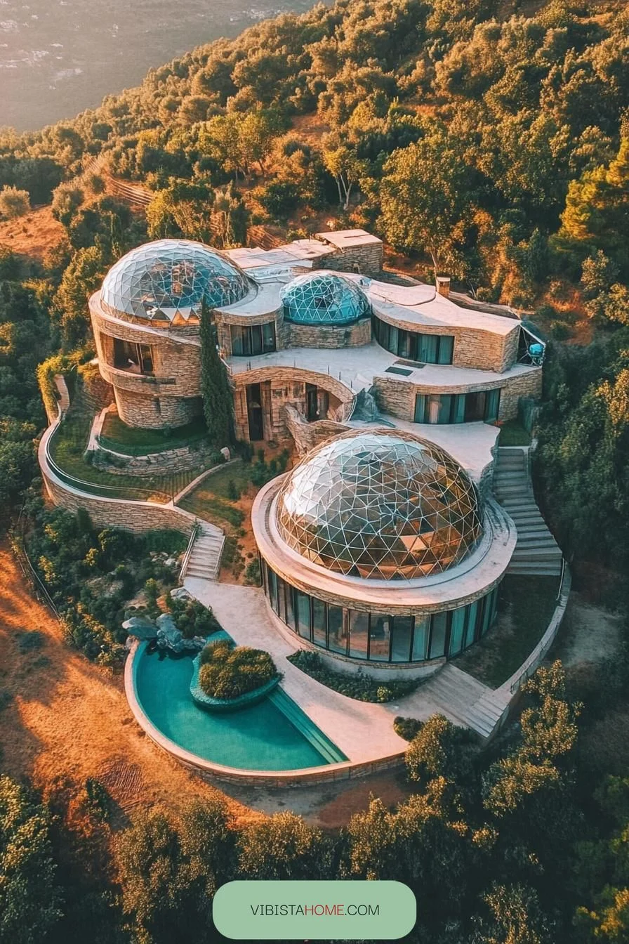 Hilltop Mansion With Rotating 360-Degree Rooms - photo 3