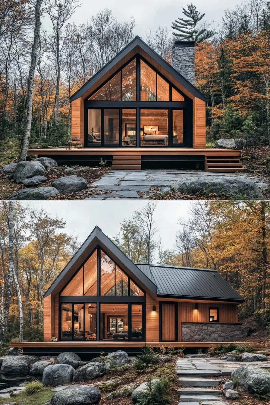 Woodland Cabin with Forest Views