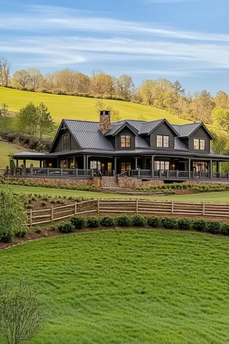 Spacious Homestead with Wooden Accents