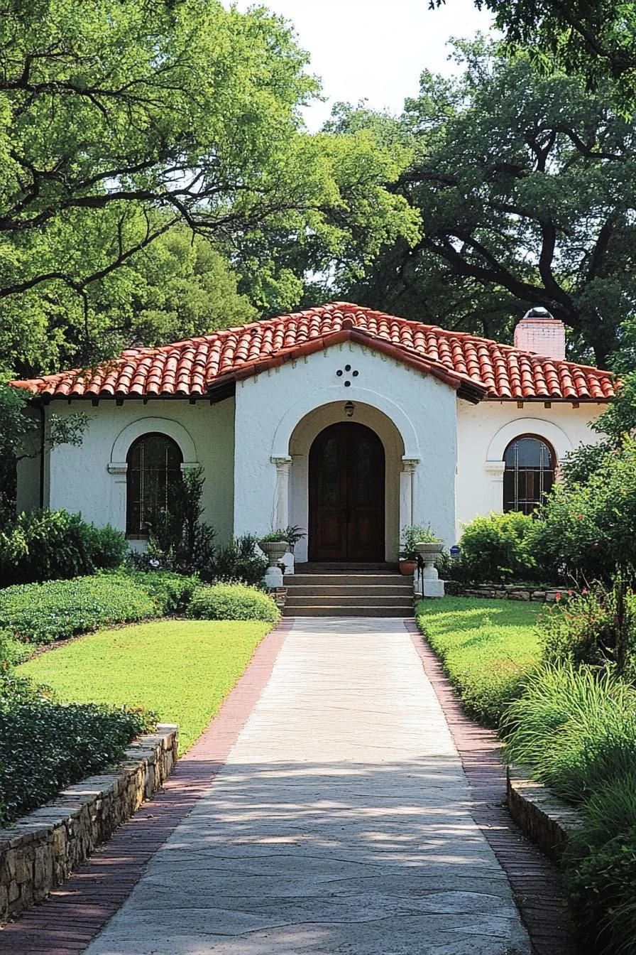Hacienda-Style Charm in a Modern Bungalow