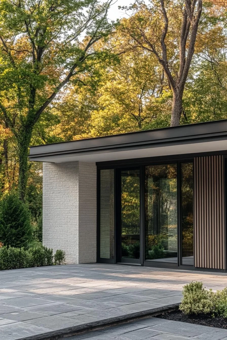 A Suburban Home Topped Off Flat