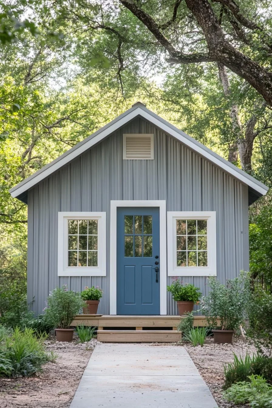 Small-Scale Metal Home Design