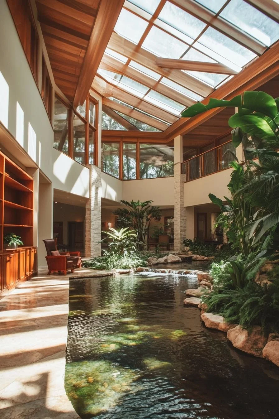 Inside Wonderland: A Peaceful Water Feature