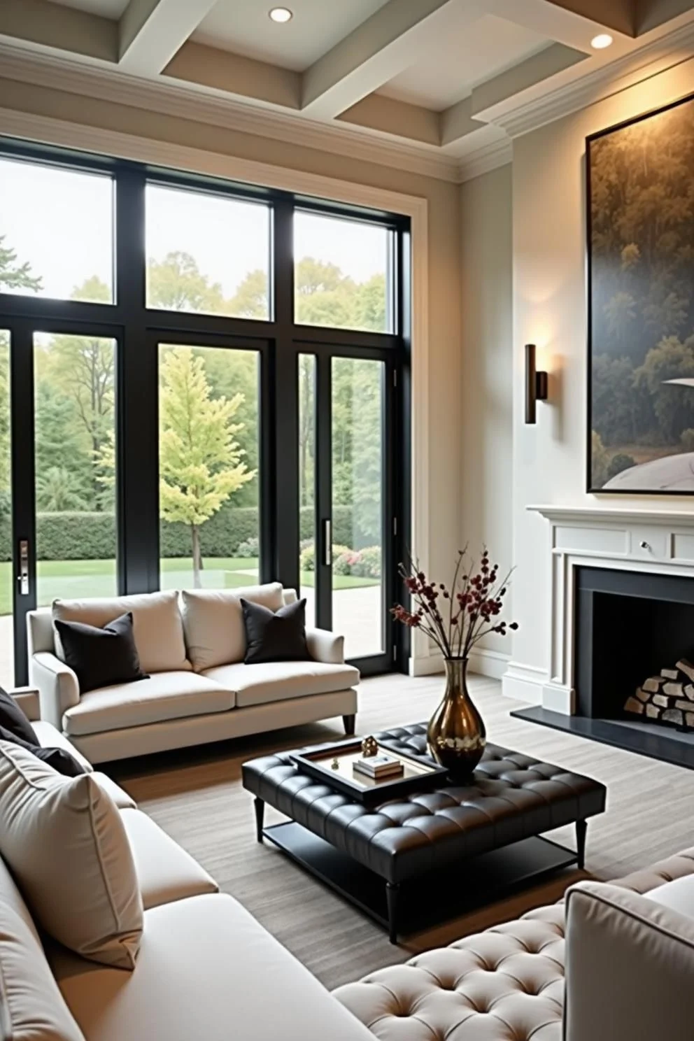 Stylish Lounge with Scenic Views