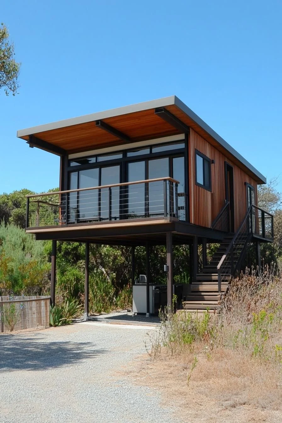 Coastal Cabin on Stilts