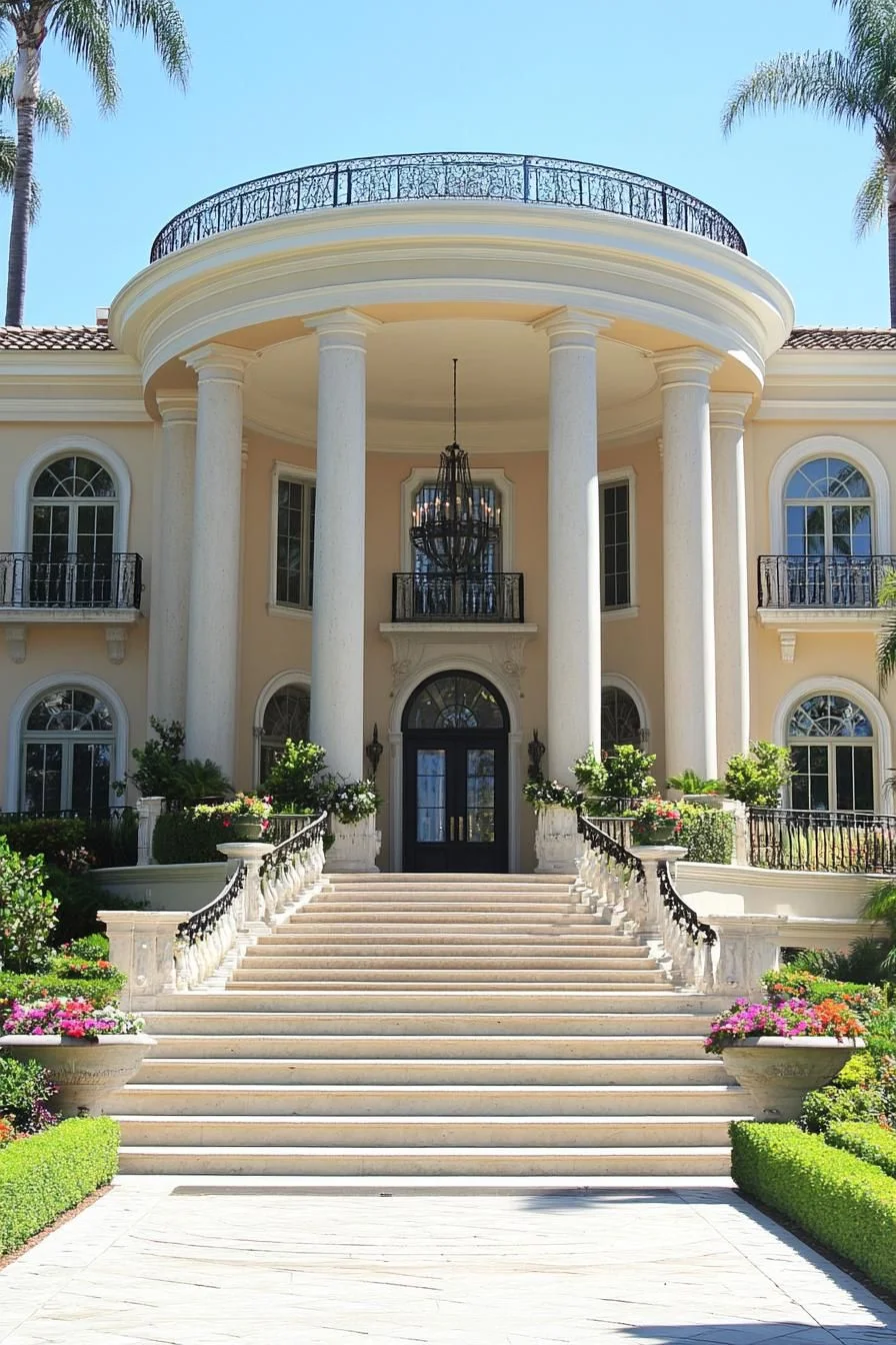 An Entrance Built to Impress