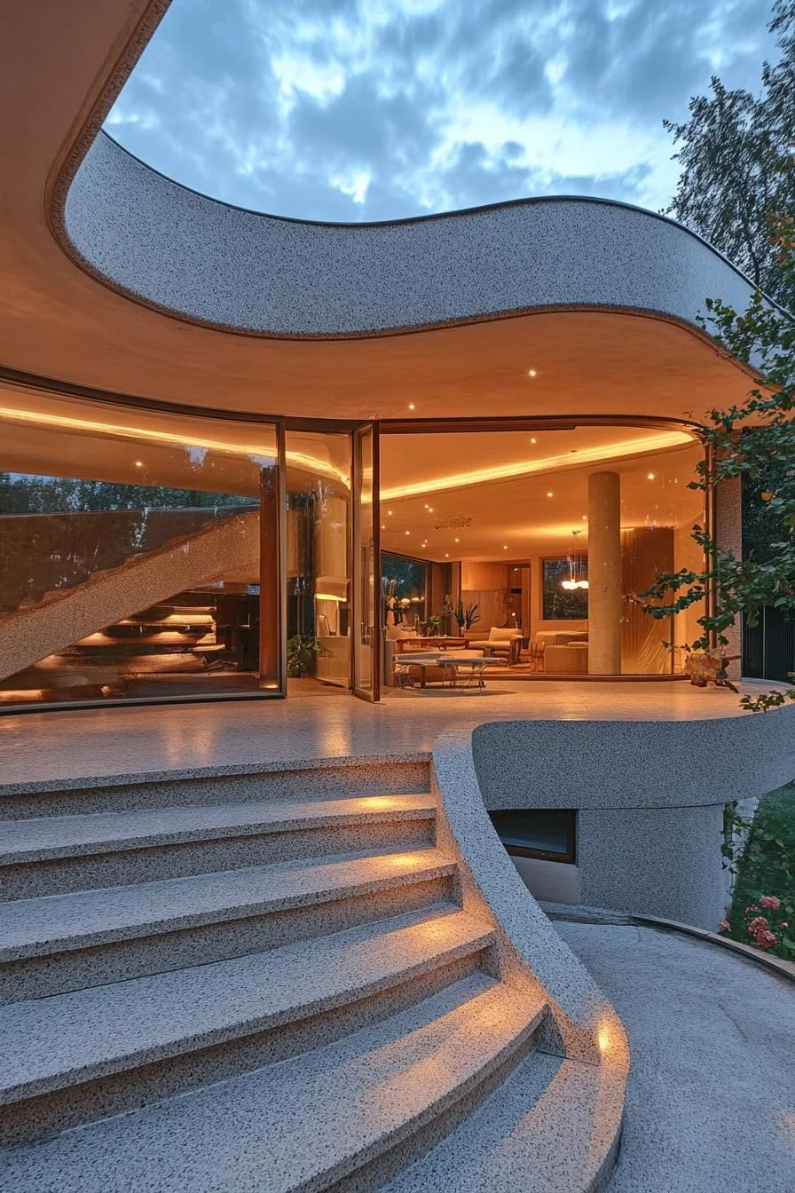 Sculpted Elegance: A Modern Architectural Marvel