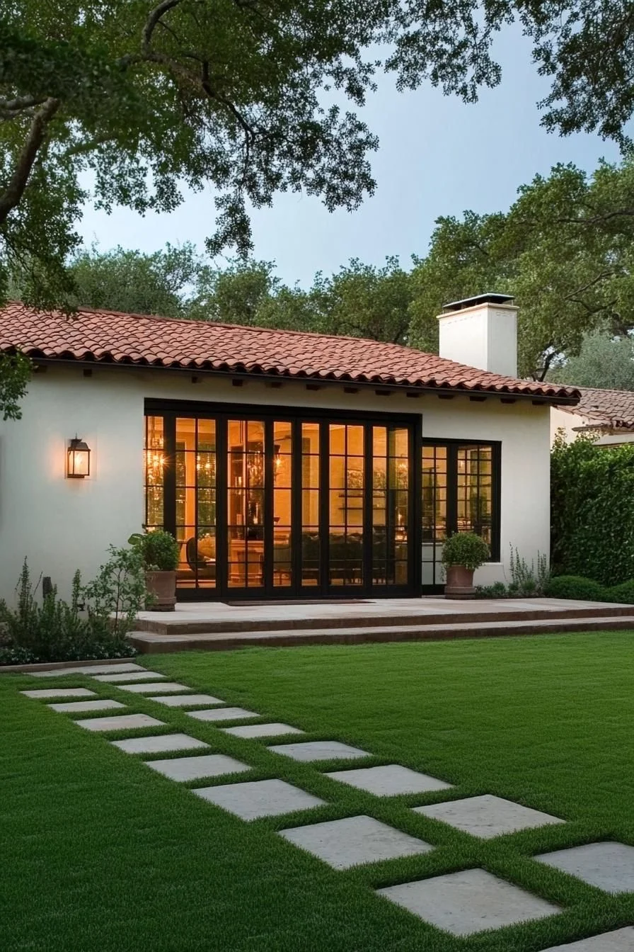 Cozy Haven Amid Spanish Flora